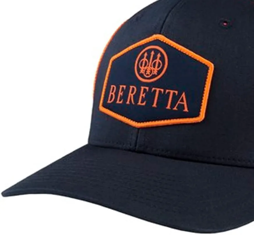Beretta Men's Tkad Flexfit Trident Patch Outdoor Casual Cotton Trucker Hat