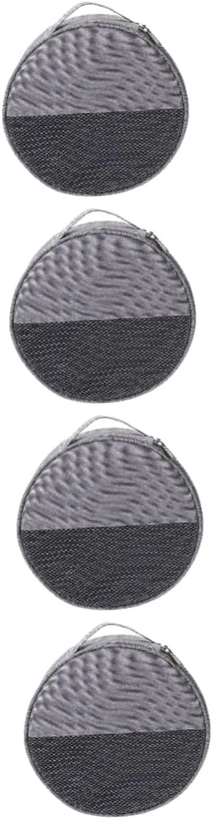 BESPORTBLE Outdoor Tableware Bag Canvas Bag Outdoor Dish Bag Camping Plates Bag Camping Plate Bag Picnic Tableware