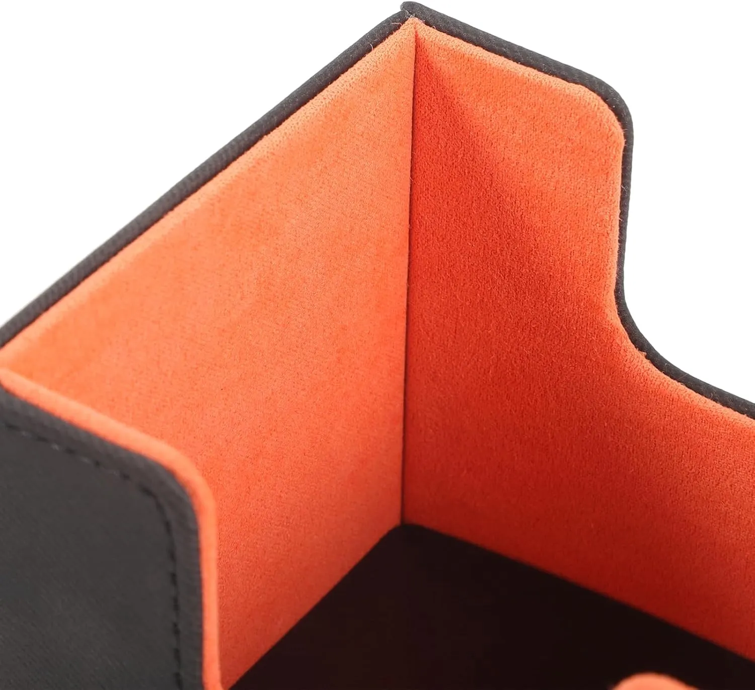BESPORTBLE PU Card Deck Storage Organizer for Trading Games Portable Playing Card Holder with Durable Design Compact for Home Outdoor Use