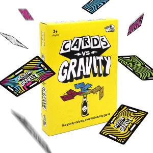 Big Potato Cards vs Gravity: The Gravity-Defying Card Game | Hilarious Balancing Challenge for 2-4 Players. Perfect for Bars, Parties and Family Gatherings