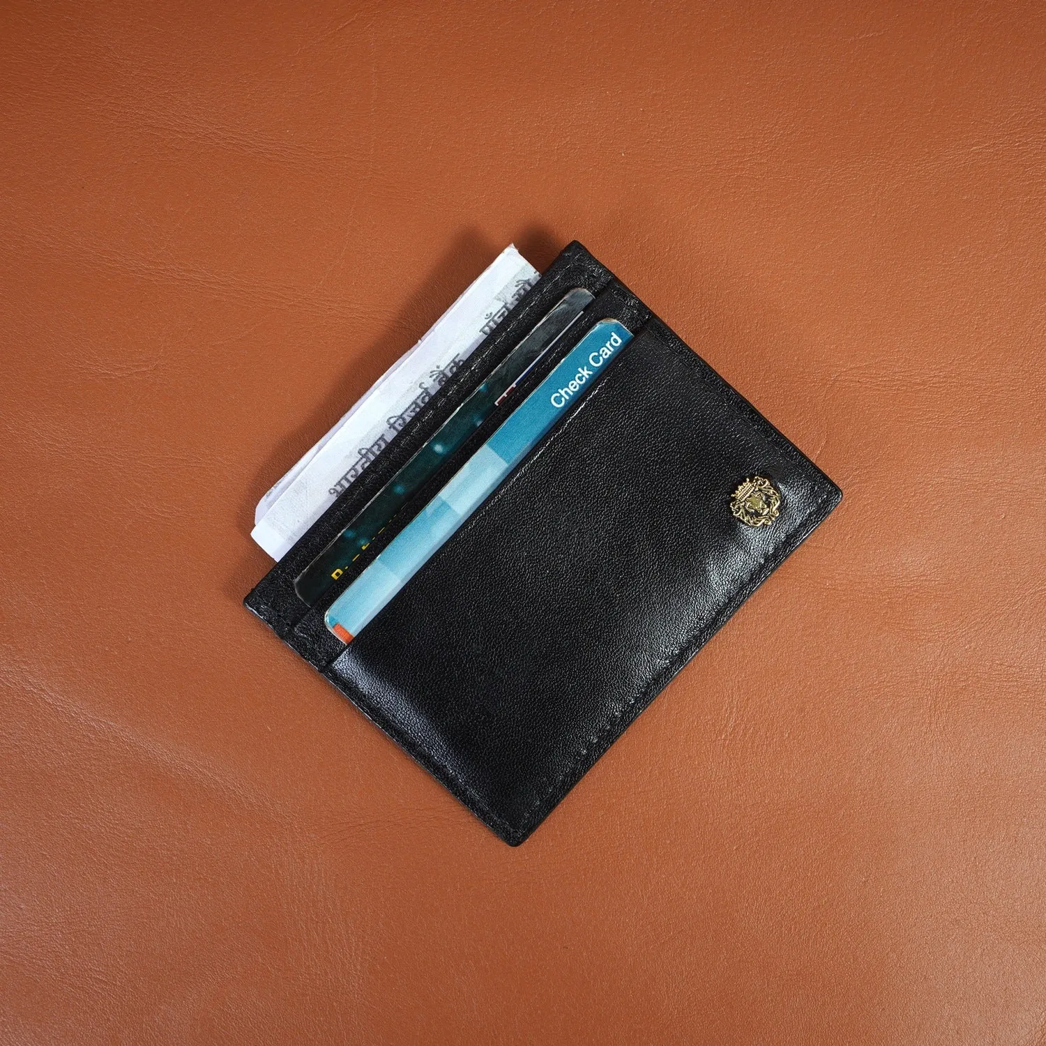 Black Card Holder (Horizontal & Vertical Multi Card Slots)
