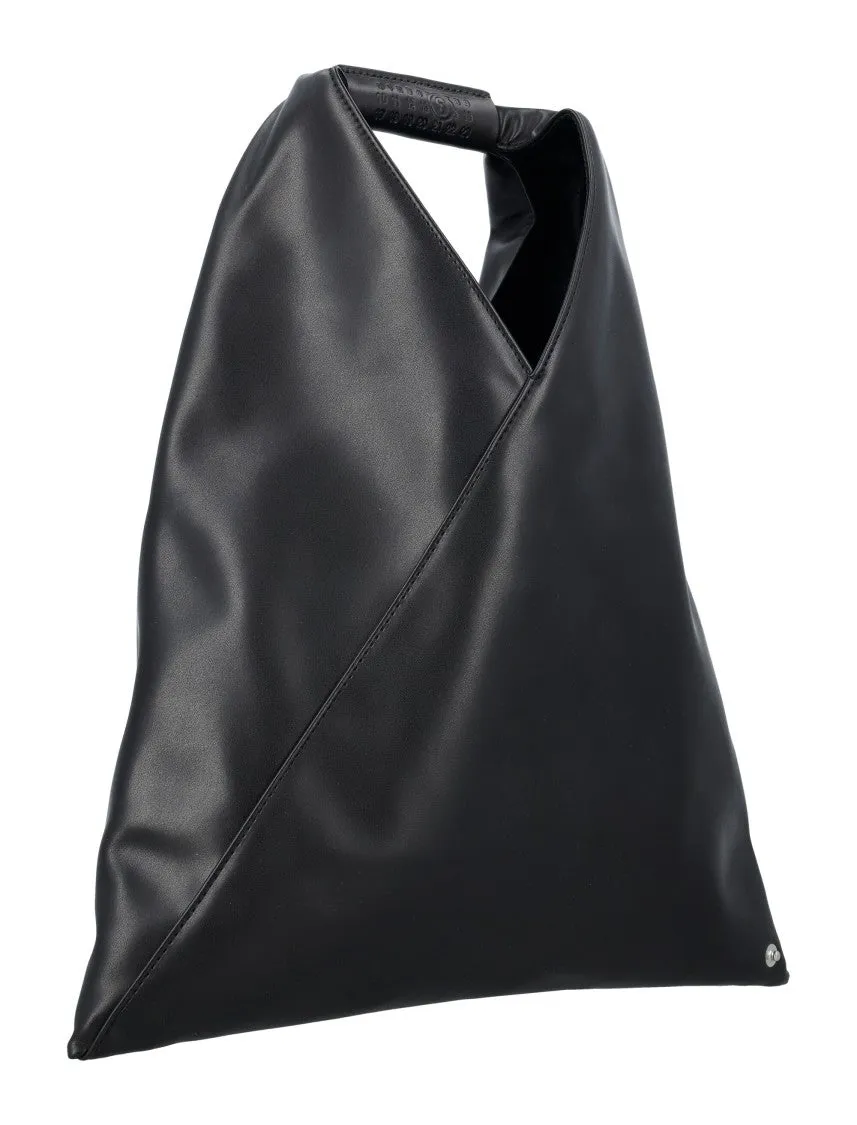 Black Japanese Faux Leather Small Bag
