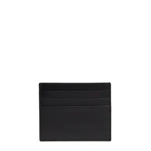 BLACK LEATHER CREDIT CARD HOLDER
