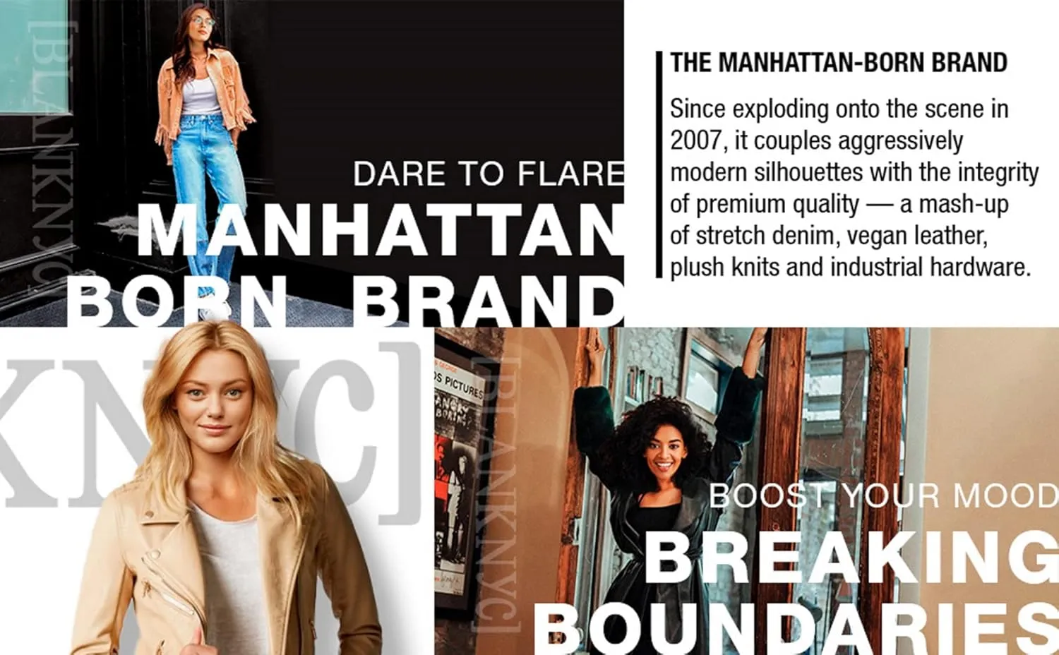 [BLANKNYC] Womens Straight Leg Denim Jeans with Elasitc Side Waistband, Comfortable & Stylish Pants