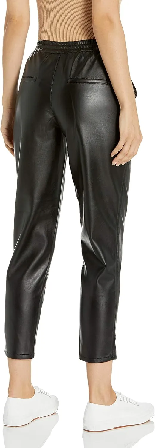 [BLANKNYC] Womens Womens Vegan Drawstring Jogger, Loose Fit, Comfortable & Stylish Pants