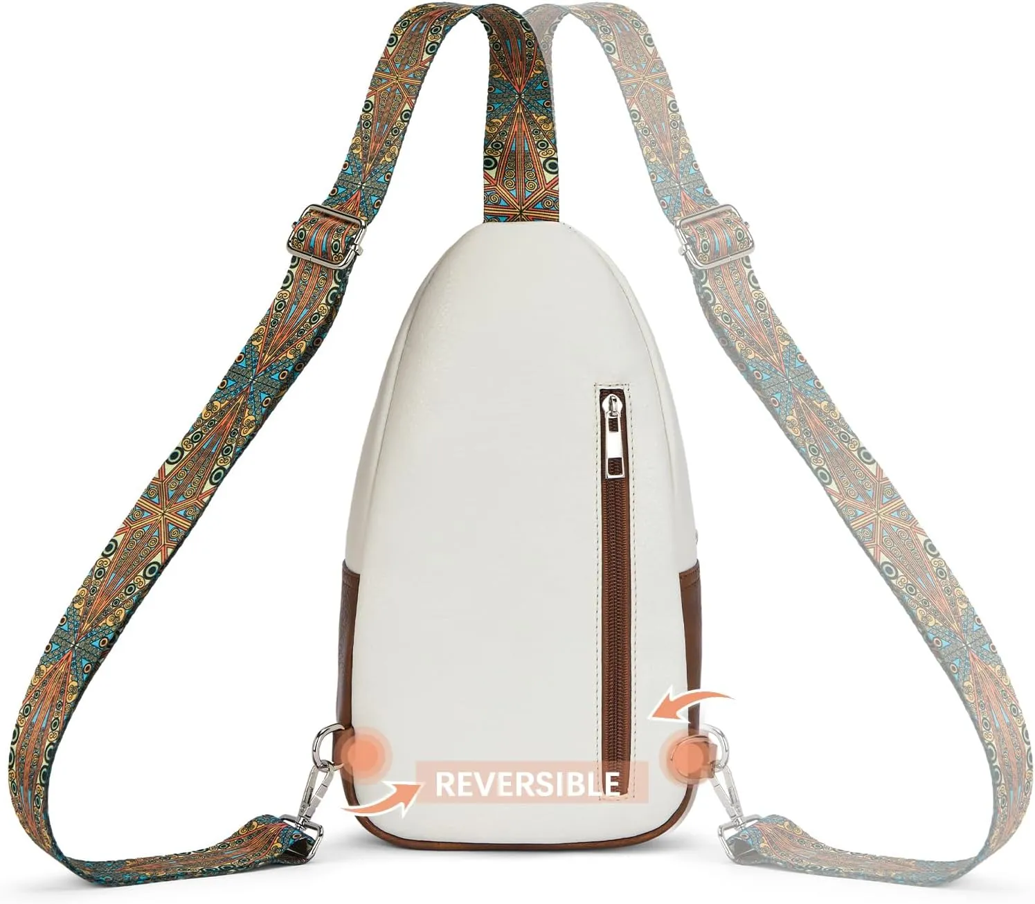 BOSTANTEN Small Sling Bag for Women Leather Crossbody Bags Fanny Pack Chest Bag for Travel