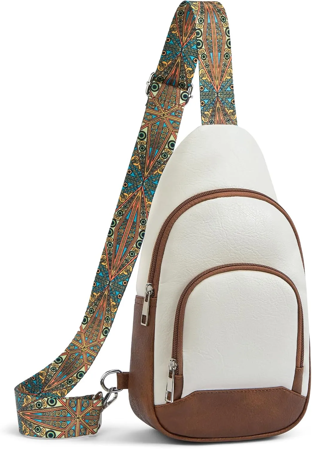 BOSTANTEN Small Sling Bag for Women Leather Crossbody Bags Fanny Pack Chest Bag for Travel