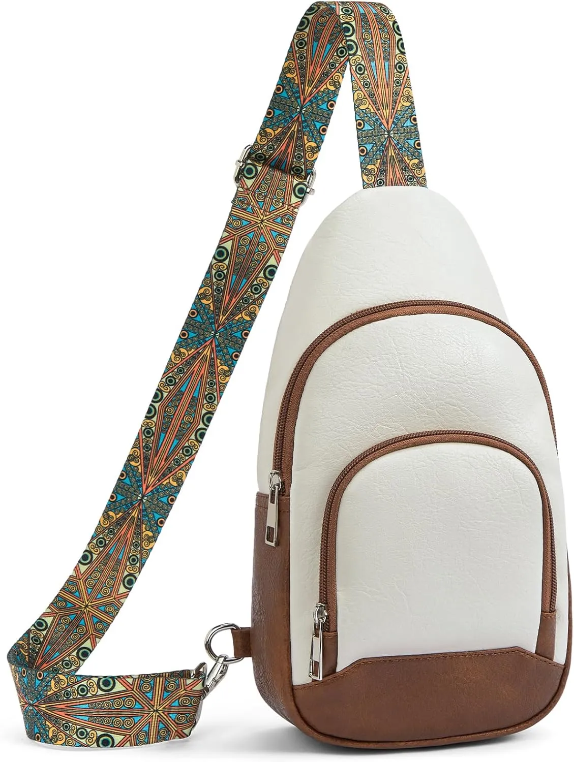 BOSTANTEN Small Sling Bag for Women Leather Crossbody Bags Fanny Pack Chest Bag for Travel