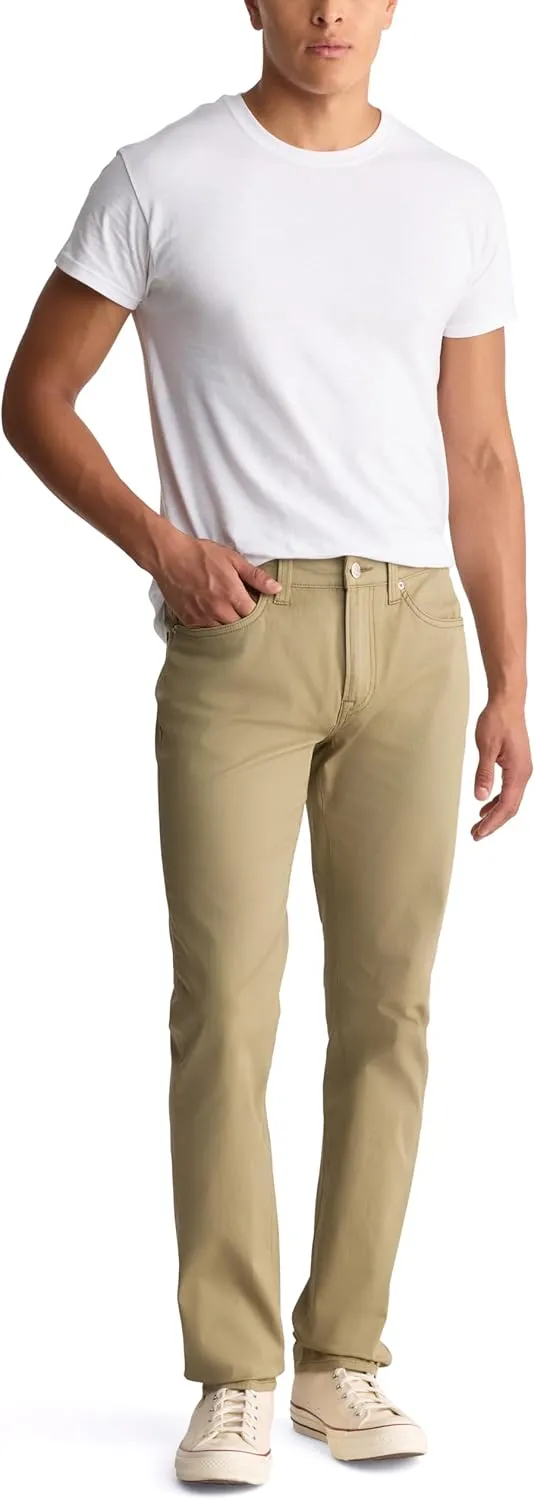 Buffalo David Bitton Men's Slim Ash Jeans Non Denim Sateen Pant