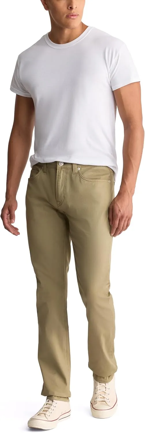 Buffalo David Bitton Men's Slim Ash Jeans Non Denim Sateen Pant