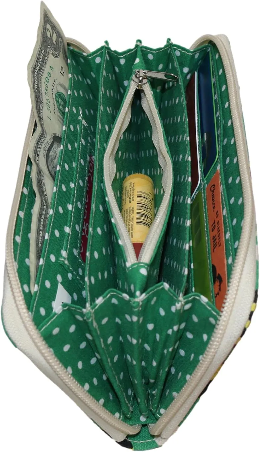 bungalow 360 Zip Around Wallet