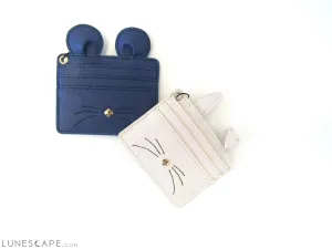 Bunny & Mouse Card Holders - Black