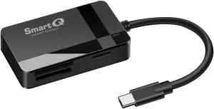C368 USB 3.0 SD Card Reader, Plug N Play, Apple and Windows Compatible, Powered by USB, Supports CF/SD/SDHC/SCXC/MMC/MMC Micro/RS MMC/Mini SD/Micro SD/MS Duo/MS Pro/MS Pro (Pro Duo C, Black)