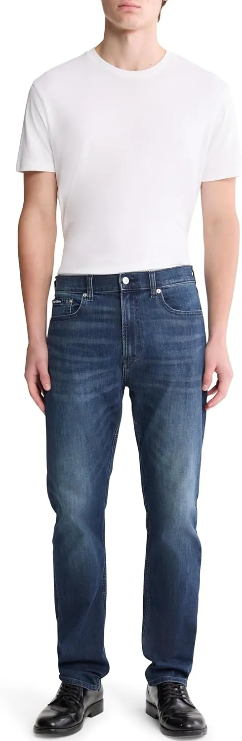 Calvin Klein Men's Straight High Stretch Jeans