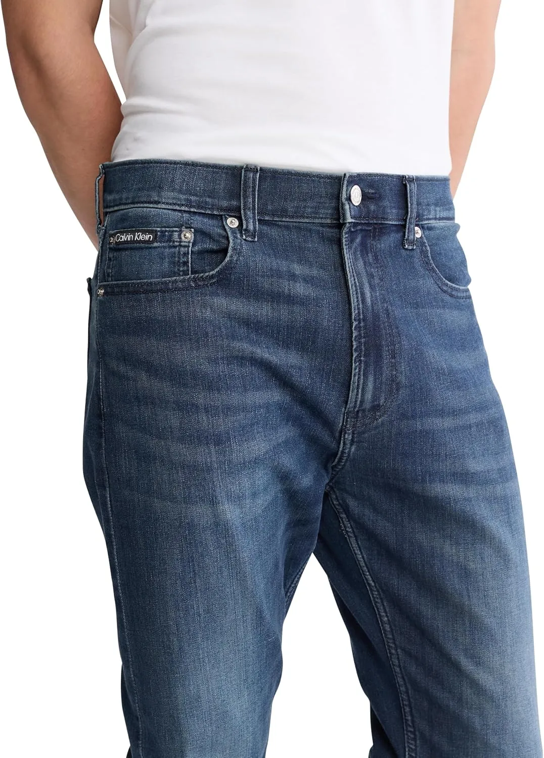Calvin Klein Men's Straight High Stretch Jeans