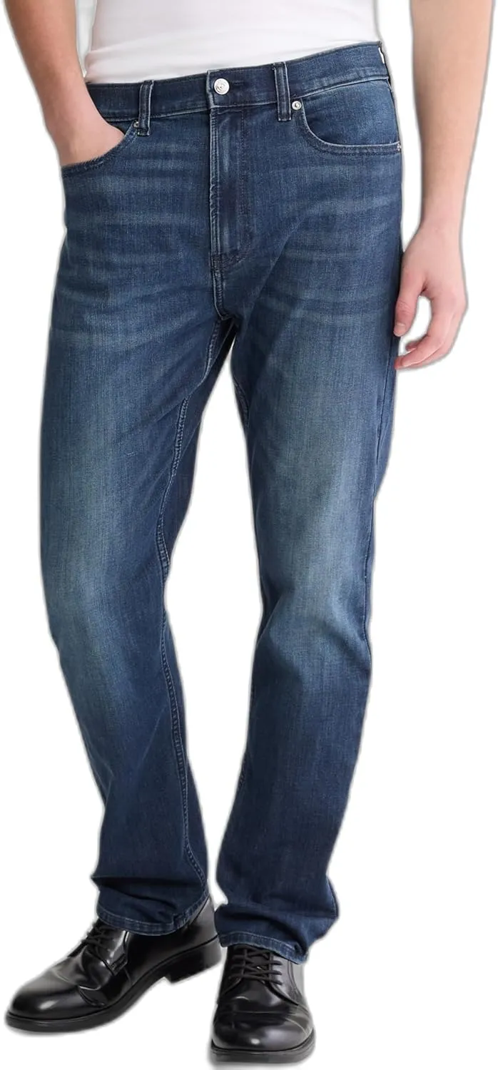Calvin Klein Men's Straight High Stretch Jeans