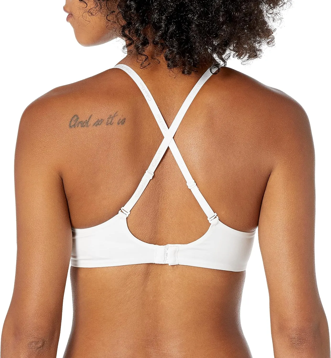 Calvin Klein Women's Constant Convertible Strap Lightly Lined Demi Bra