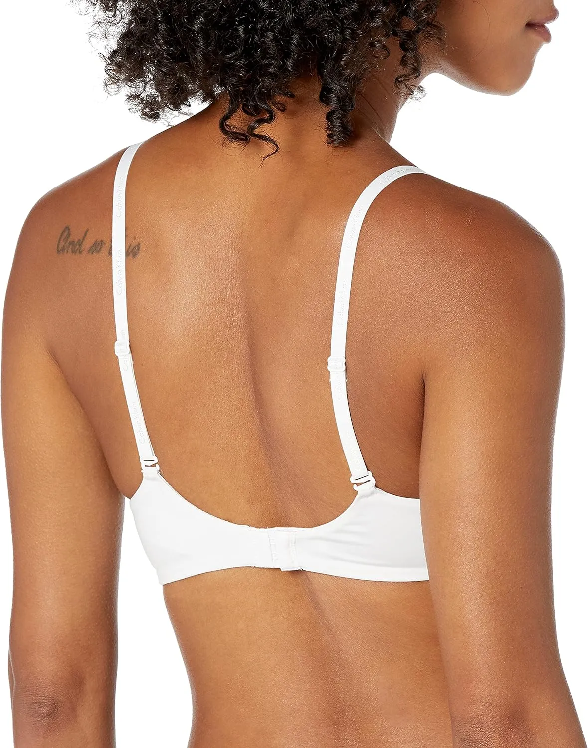 Calvin Klein Women's Constant Convertible Strap Lightly Lined Demi Bra