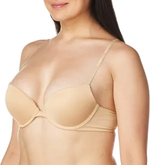 Calvin Klein Women's Constant Padded Push Up Plunge Bra