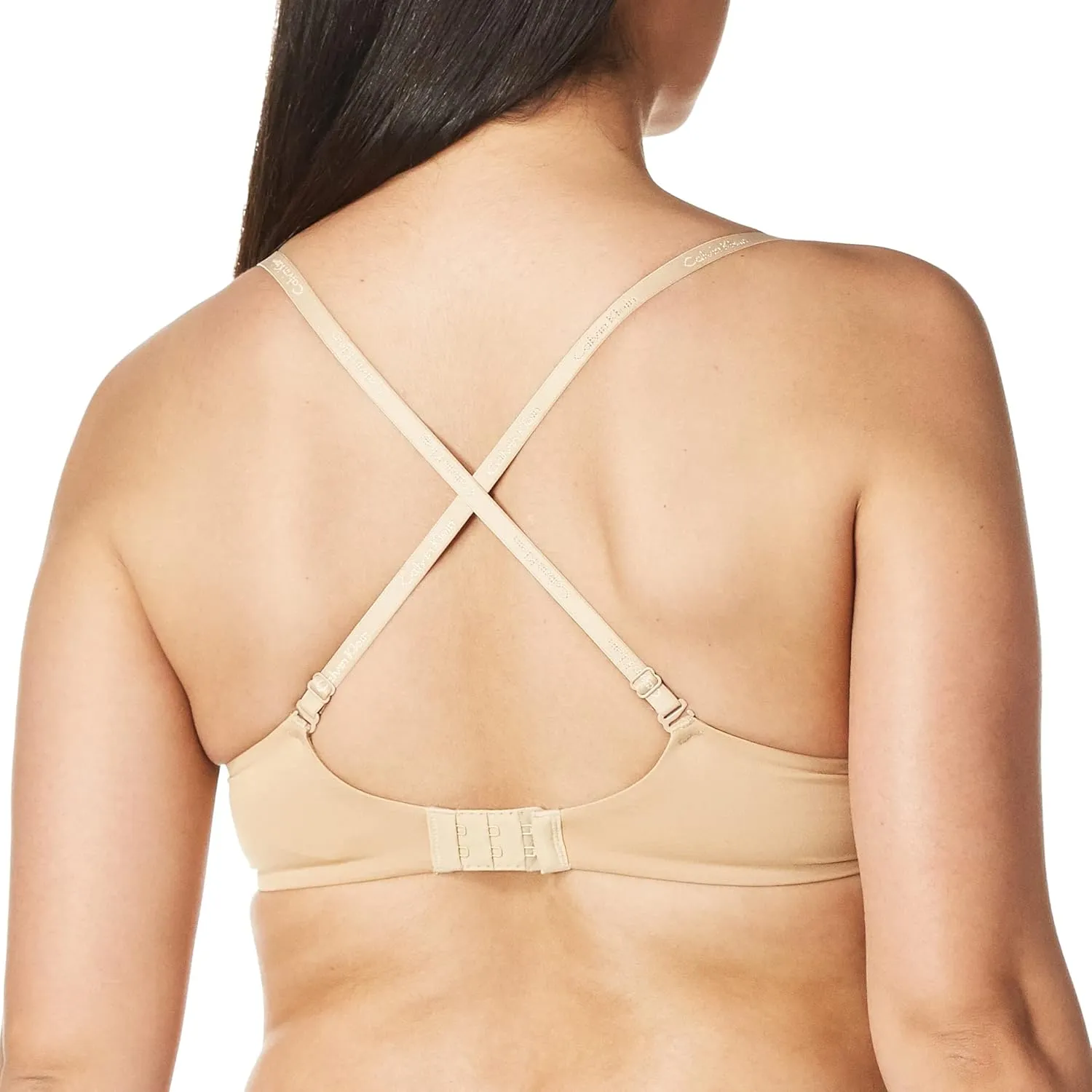 Calvin Klein Women's Constant Padded Push Up Plunge Bra