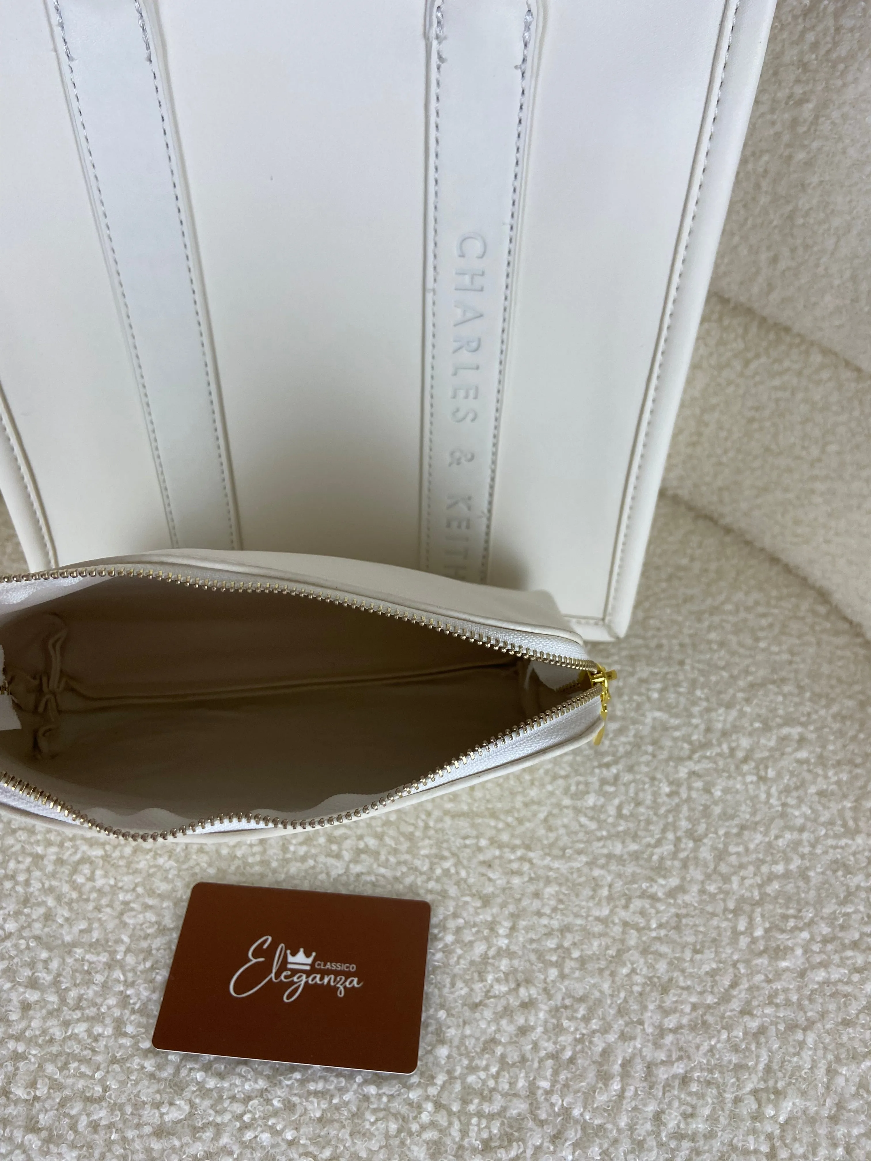 C&K Clover Trapeze Tote Bag