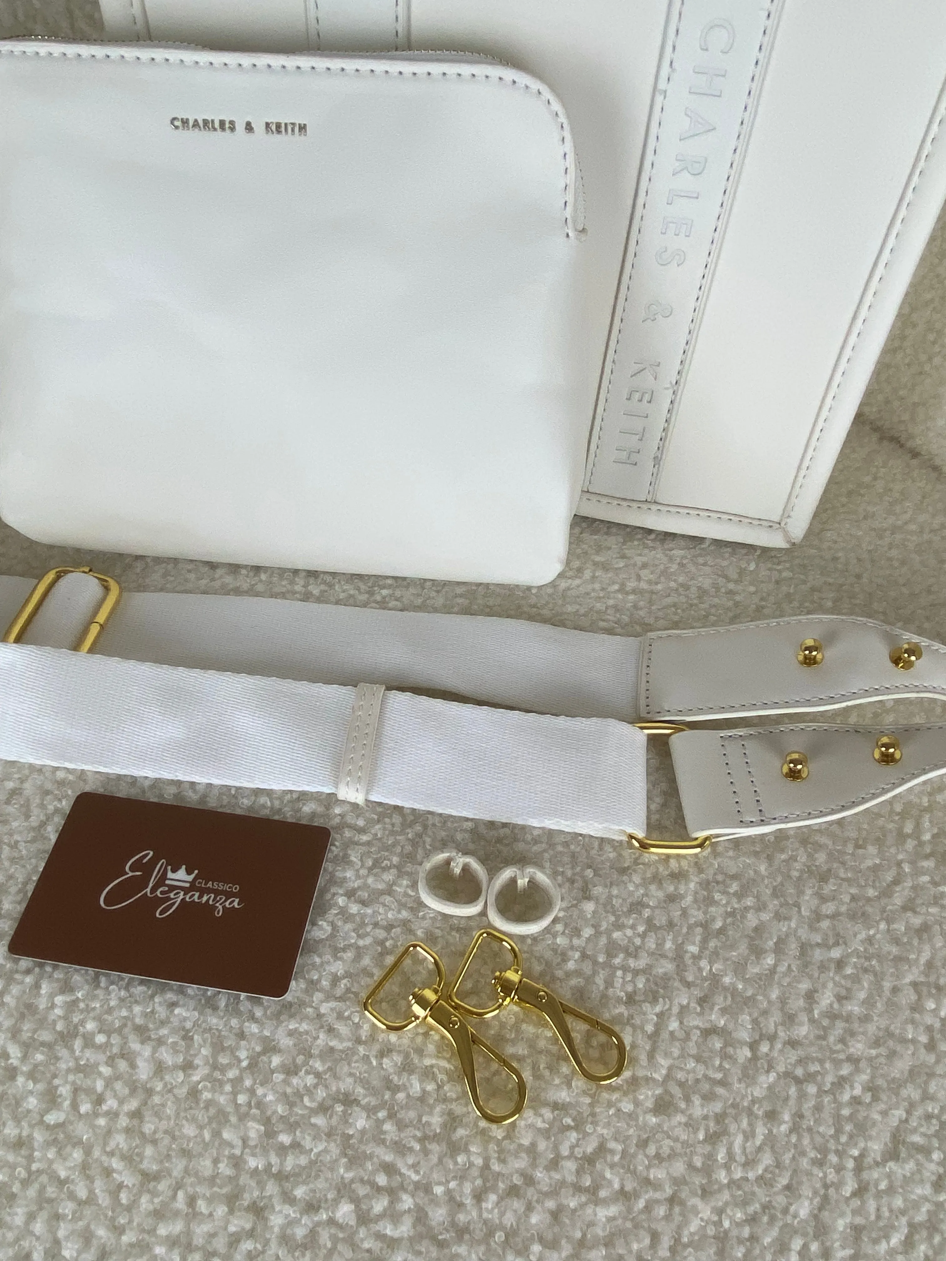 C&K Clover Trapeze Tote Bag