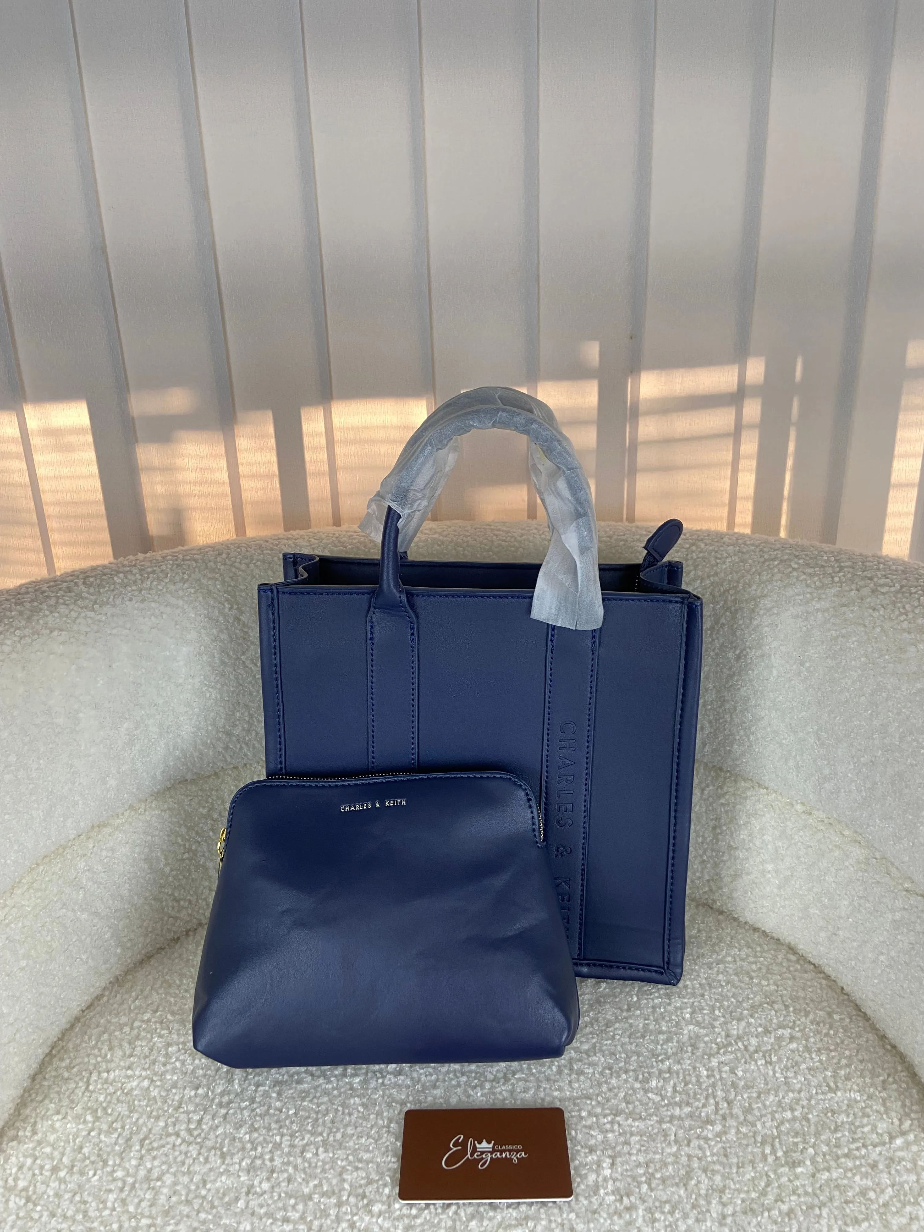 C&K Clover Trapeze Tote Bag