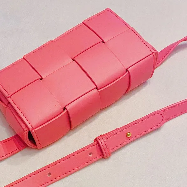 CANDY CUBE WOVEN SLING BAG