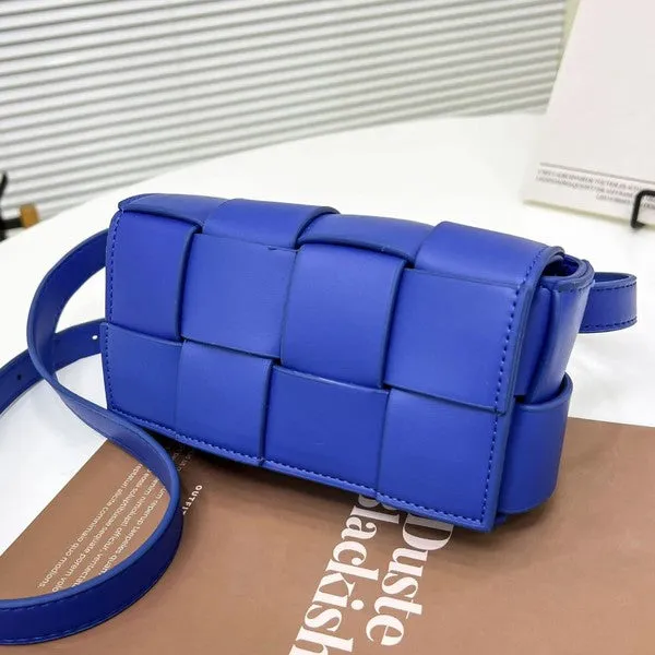 CANDY CUBE WOVEN SLING BAG