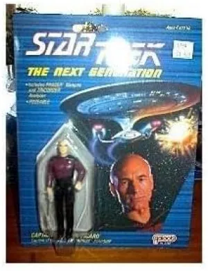 CAPTAIN PICARD, Galoob 3.75 VINTAGE