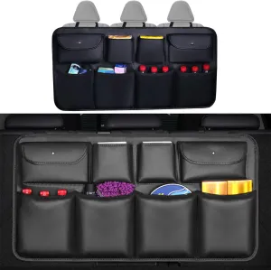 Car Trunk Organizer,Super Capacity Hanging Rear Seat Luggage Storage Bag,Compatible with Chevrolet Suburban Groove Adra FNR-CarryAIl,B2 Black