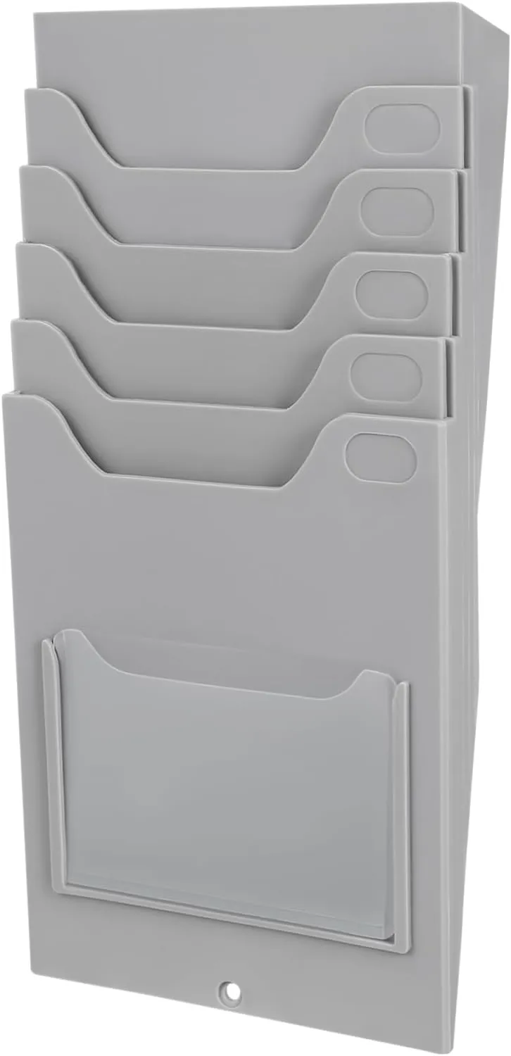 Cards Holder Wall Mount Material Cards Rack Timecard Holder Goods Shelf