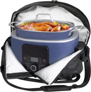 Carry Bag for Ninja Crockpot Slow Cooker, Portable Travel Carrier Case for Foodi Possiblecooker Pro 8.5 Qt, Slow Cooker Bag, Ninja Accessories