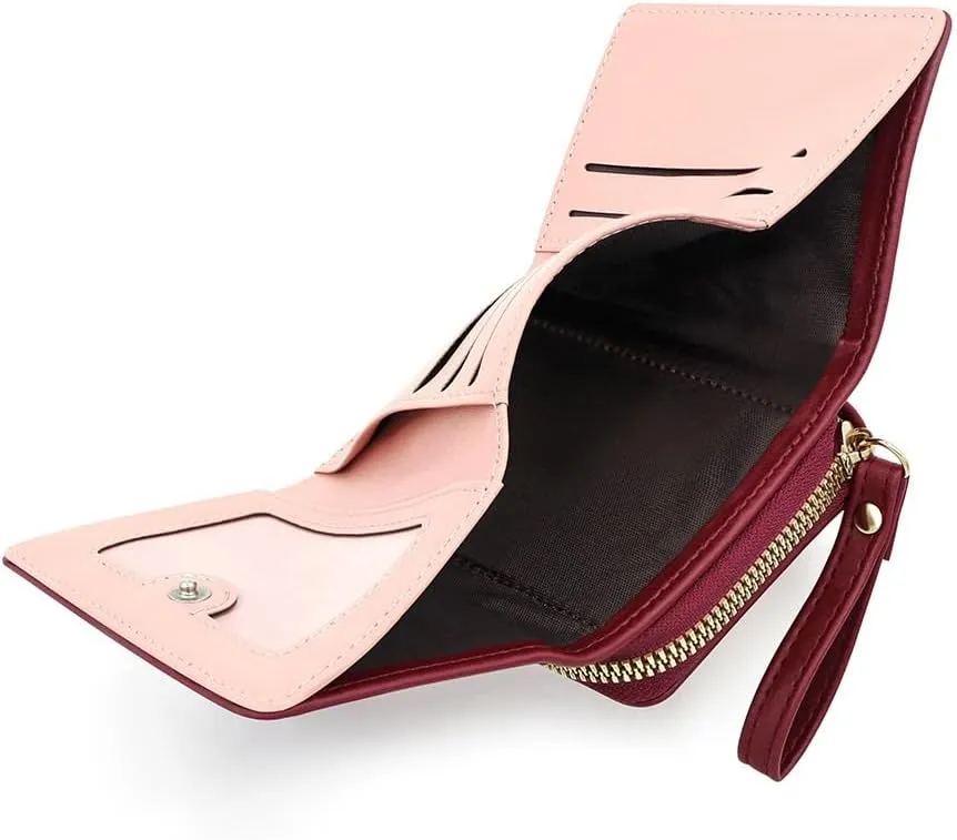 Carrying Women's Short Change With You When You Travel Is Suitable For Long-term Use purse(black-JoJo's Bizarre Adventure1)