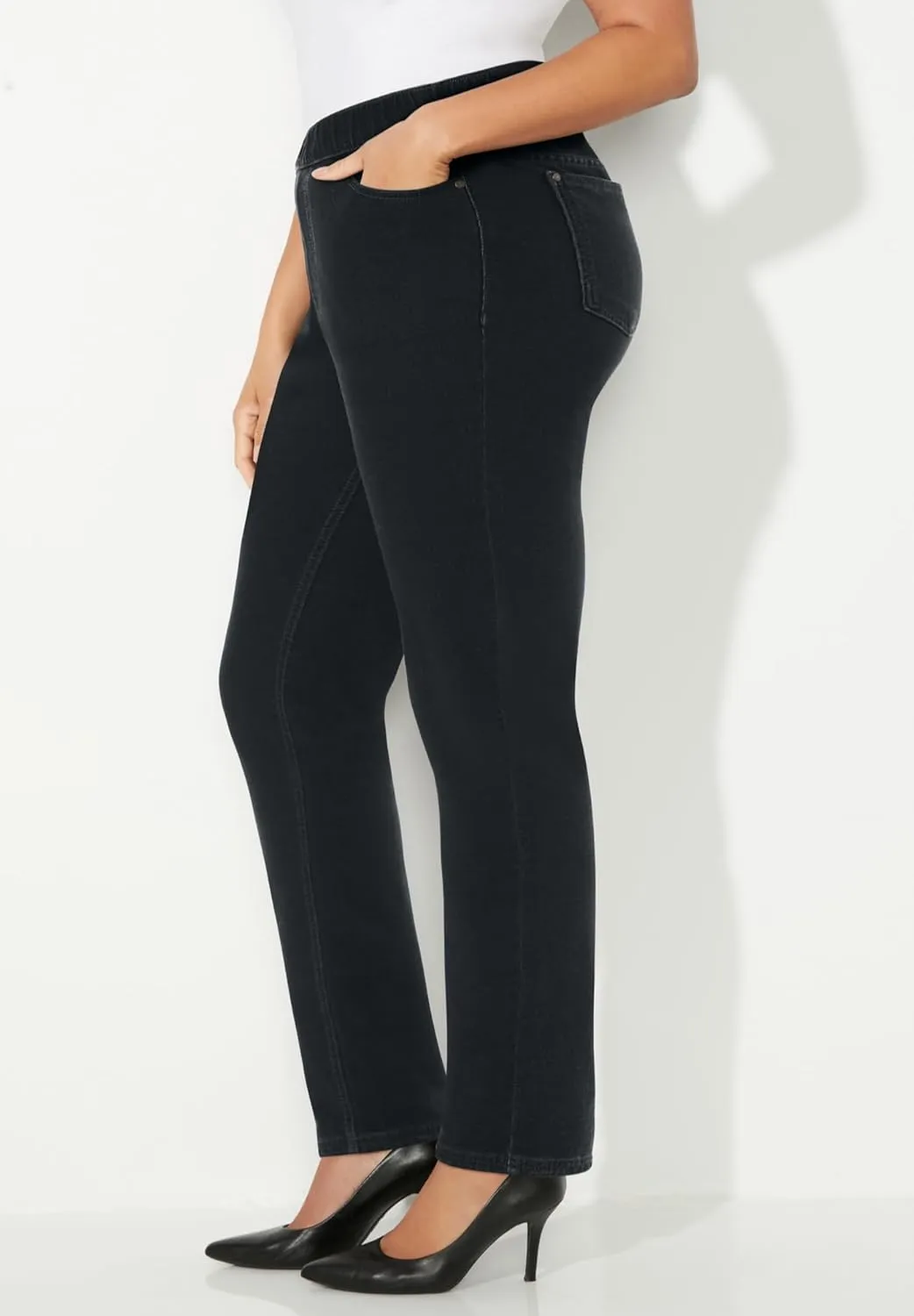 Catherines Women's Plus Size The Knit Jean