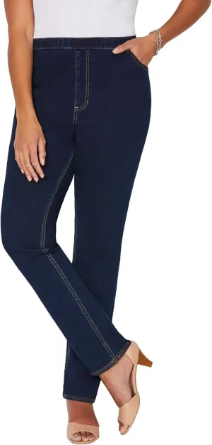 Catherines Women's Plus Size The Knit Jean