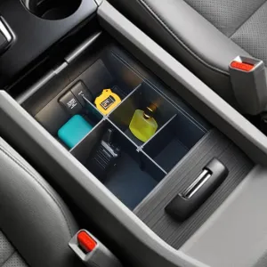 Center Console Organizer Dividers Compatible with Honda 2016-2022 Pilot 2017-2023 Ridgeline 2019-2023 Passport Armrest Insert Accessories