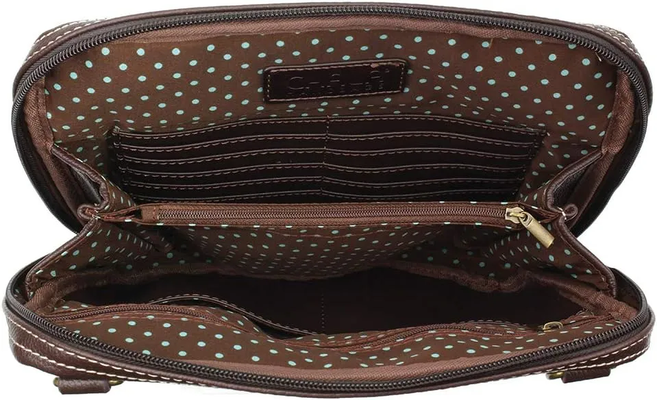 CHALA Companion Organizer Crossbody with Adjustable Strap and Built-In Wallet