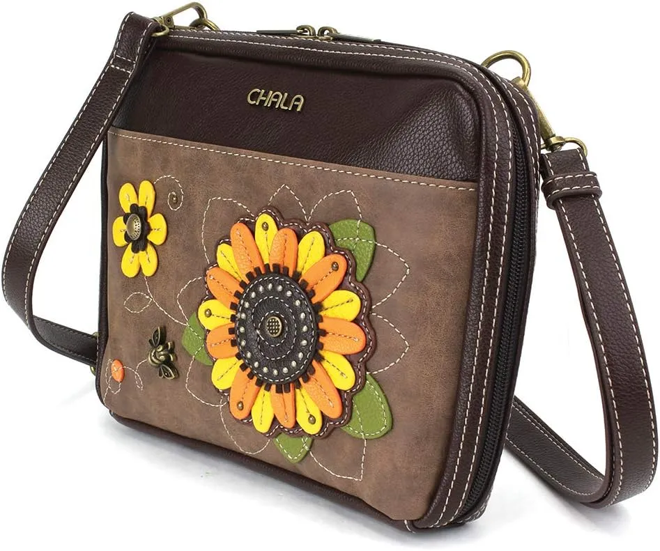 CHALA Companion Organizer Crossbody with Adjustable Strap and Built-In Wallet