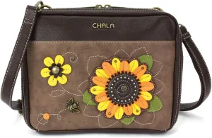 CHALA Companion Organizer Crossbody with Adjustable Strap and Built-In Wallet