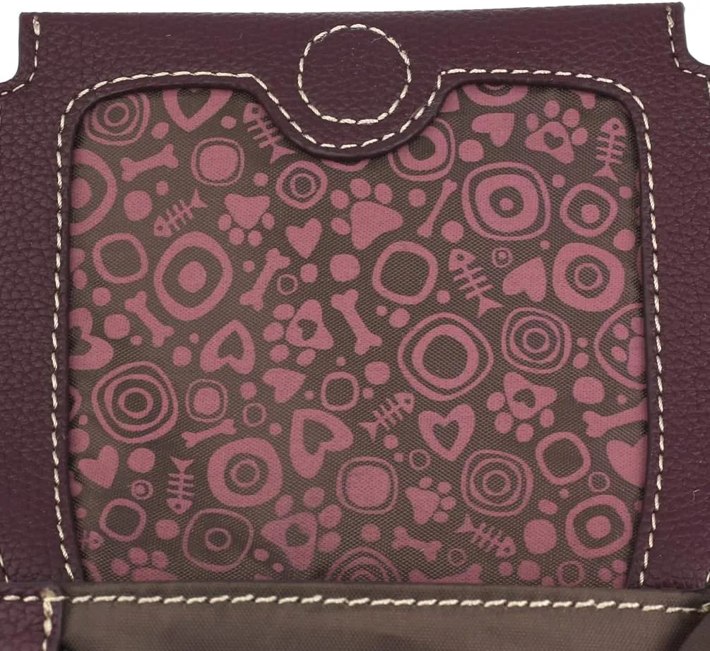 CHALA RFID Criss Crossbody Cell Phone Purse - Women Faux Leather Xbody Handbag with Adjustable Strap