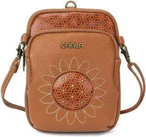 CHALA UNI Cellphone Xbody - Womens RFID Protected Faux Leather Crossbody Bag with Adjustable Strap