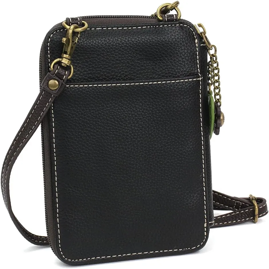 CHALA Wallet Crossbody Cell Phone Purse - Women Faux Leather Multicolor Handbag with Adjustable Strap