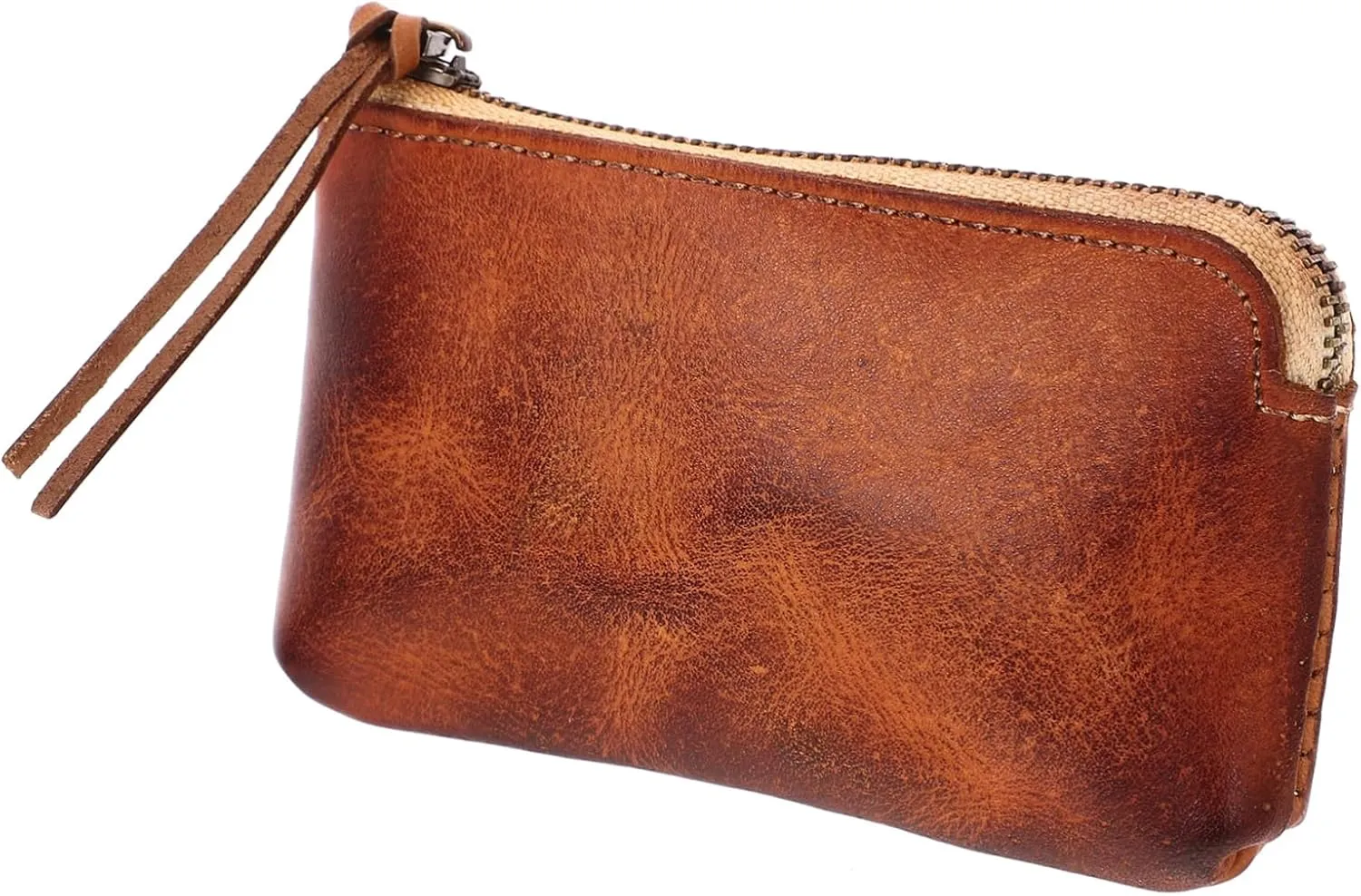 Chic Mini Coin Purse Keychain Leather Change Purse for Coins Portable Coin Pouch Credit Cards Carrying Bag