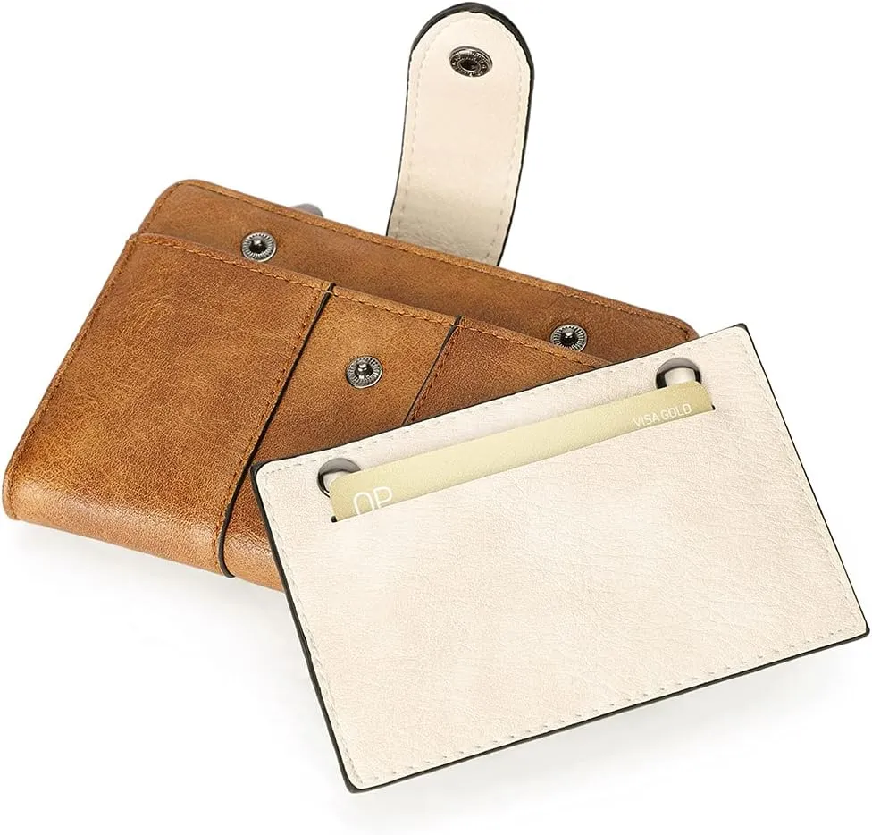 CLUCI Small Wallet for Women Leather Slim Womens Wallet Bifold Multi Card Holder Organizer Designer with Removable ID Window