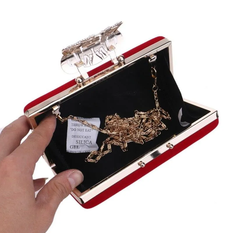 Clutch Bags for Weddings Crown Snap