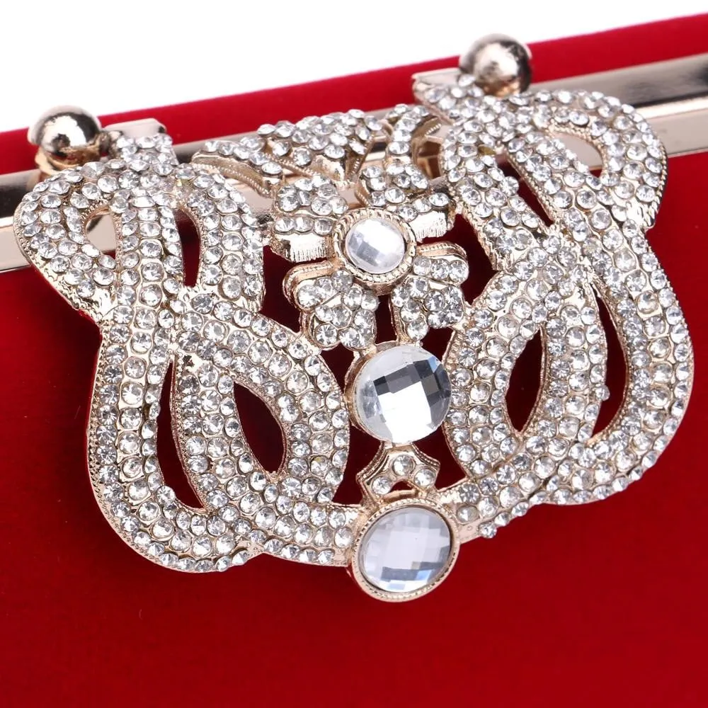 Clutch Bags for Weddings Crown Snap