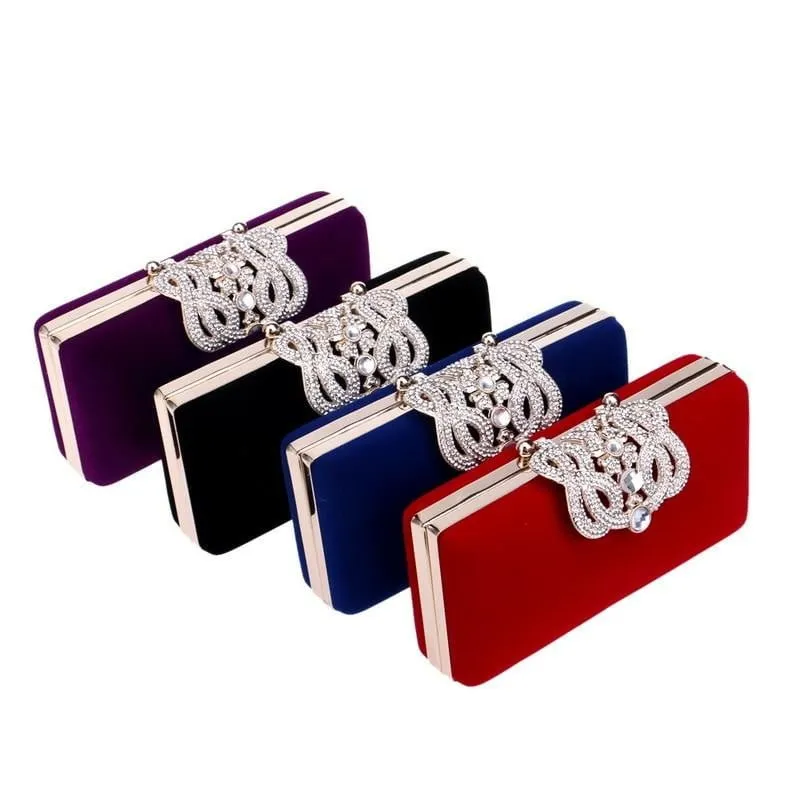 Clutch Bags for Weddings Crown Snap