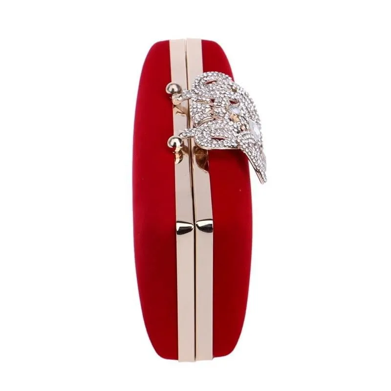 Clutch Bags for Weddings Crown Snap