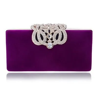 Clutch Bags for Weddings Crown Snap